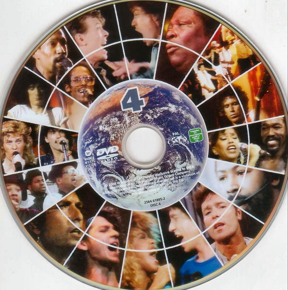 Live Aid 1985 : DVD 4 | DVD Covers | Cover Century | Over 1.000.000